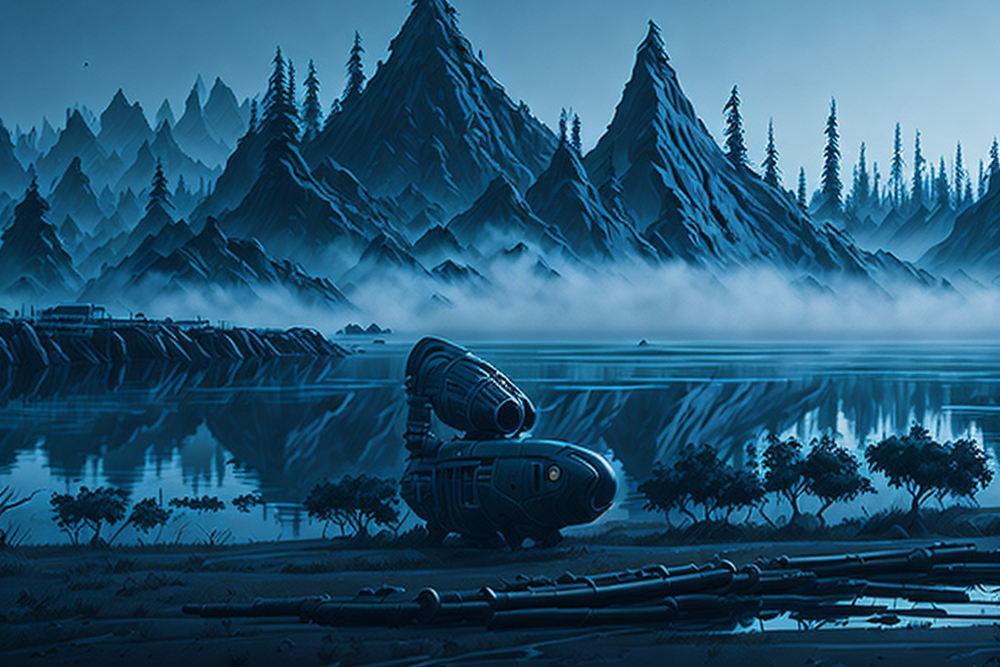 Picture of the astro logo against space